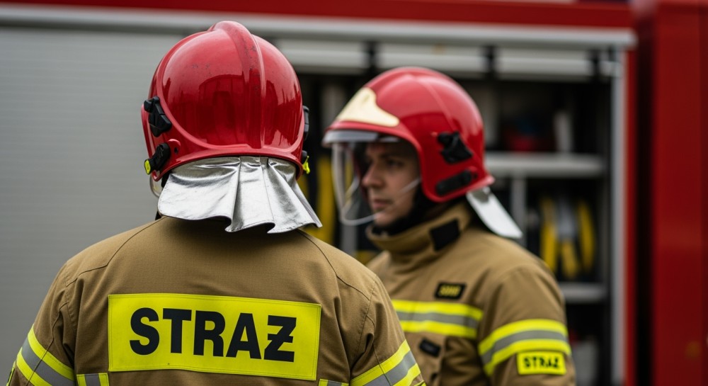 20-latek aresztowany po pożarze budynku i siana w Pijanowie